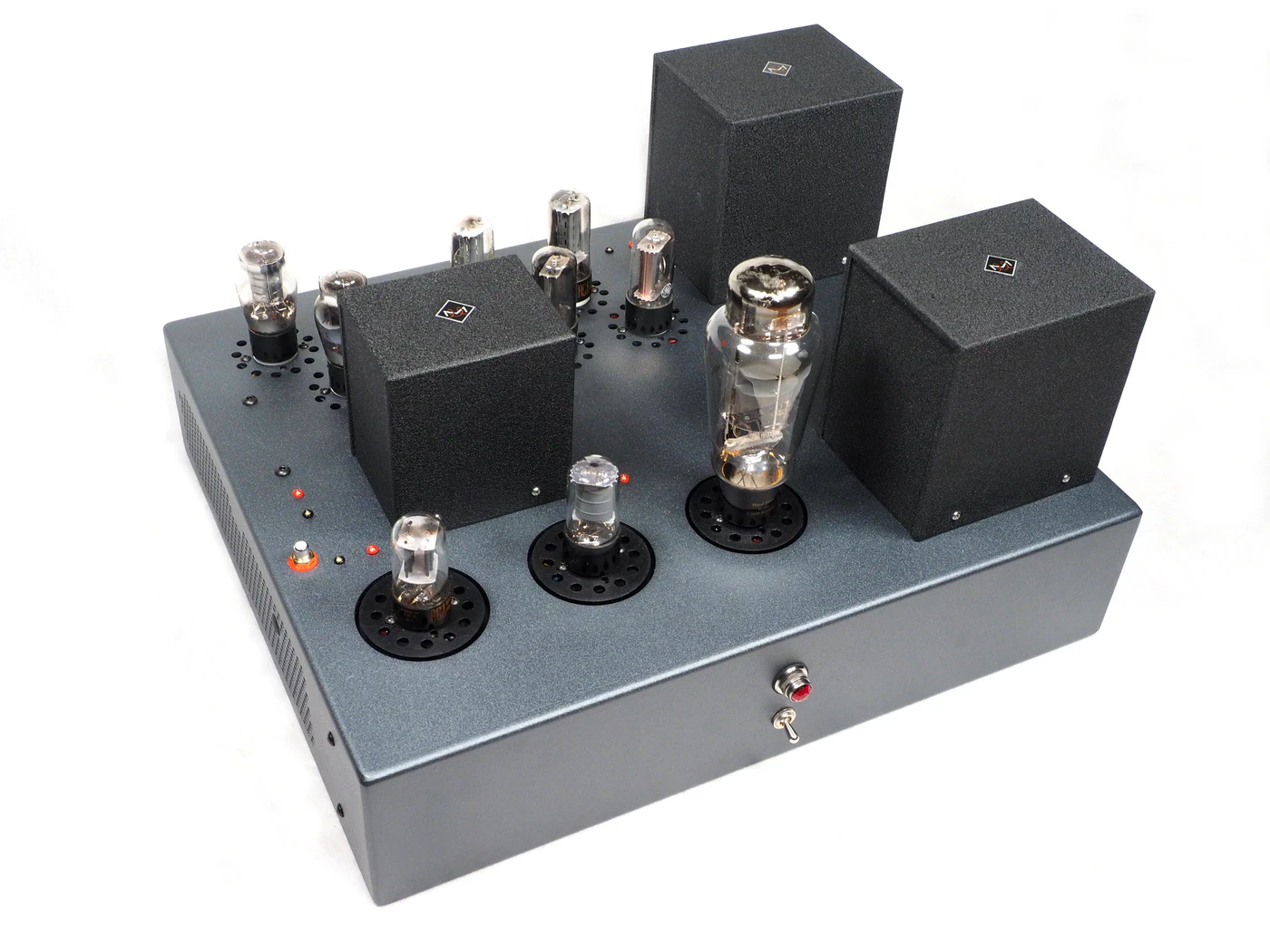 Galibier Design - NiWatt Amplifier - Top, SW View