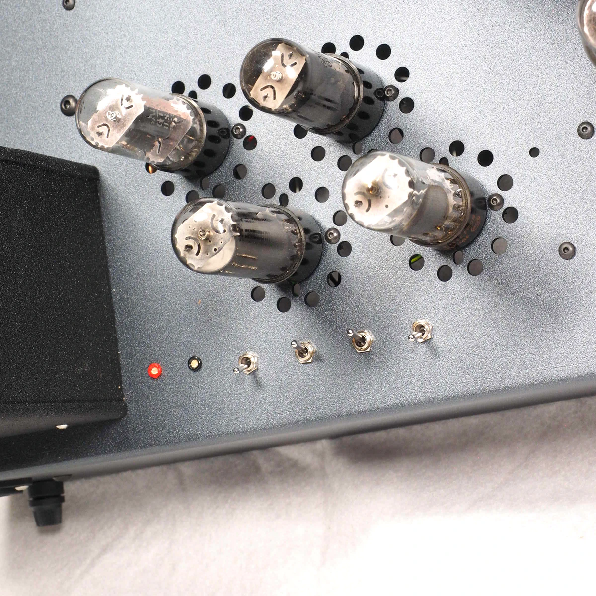 Galibier Design - NiWatt Amplifier - Filament SW Detail