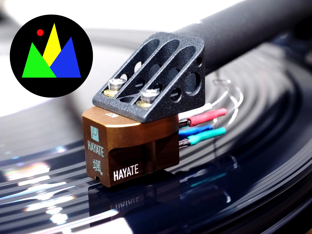 Mutech Hayate Cartridge w/Galibier Logo Galibier Design - Mutech Hayate Cartridge on 4Point Tonearm