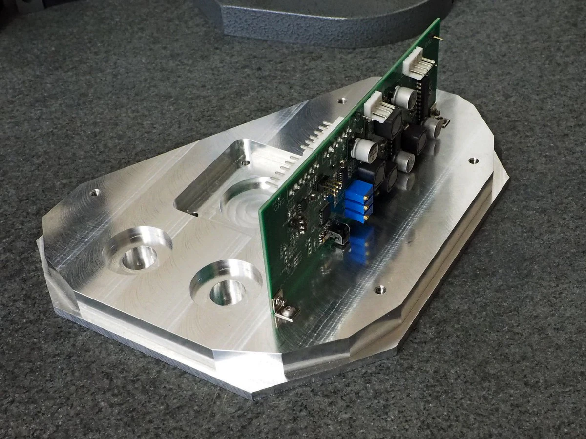 Galibier Design - Motor Controller Top Plate in Progress