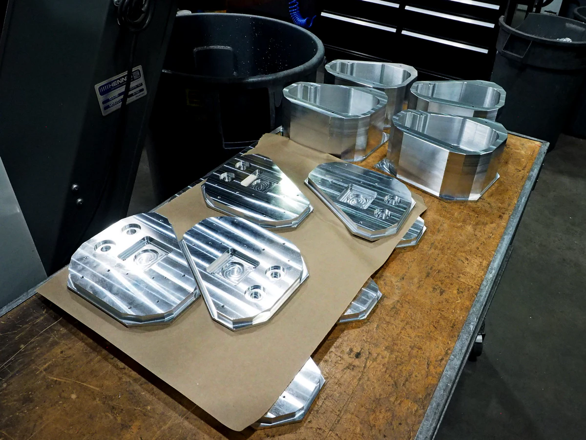 Galibier Design - Motor Pod & Top Plate in Progress